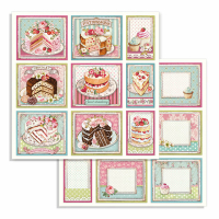 Stamperia Sweety 12x12 Inch Paper Pack (SBBL78)
